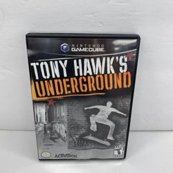 Tony Hawk's Underground CIB TESTED (Nintendo GameCube, 2003) Complete w Manual