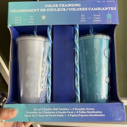 22 Oz Tumblers Color Changing BPA FREE