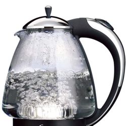 Electric Kettle - German Glass Cordless 6-cups Auto-shutoff