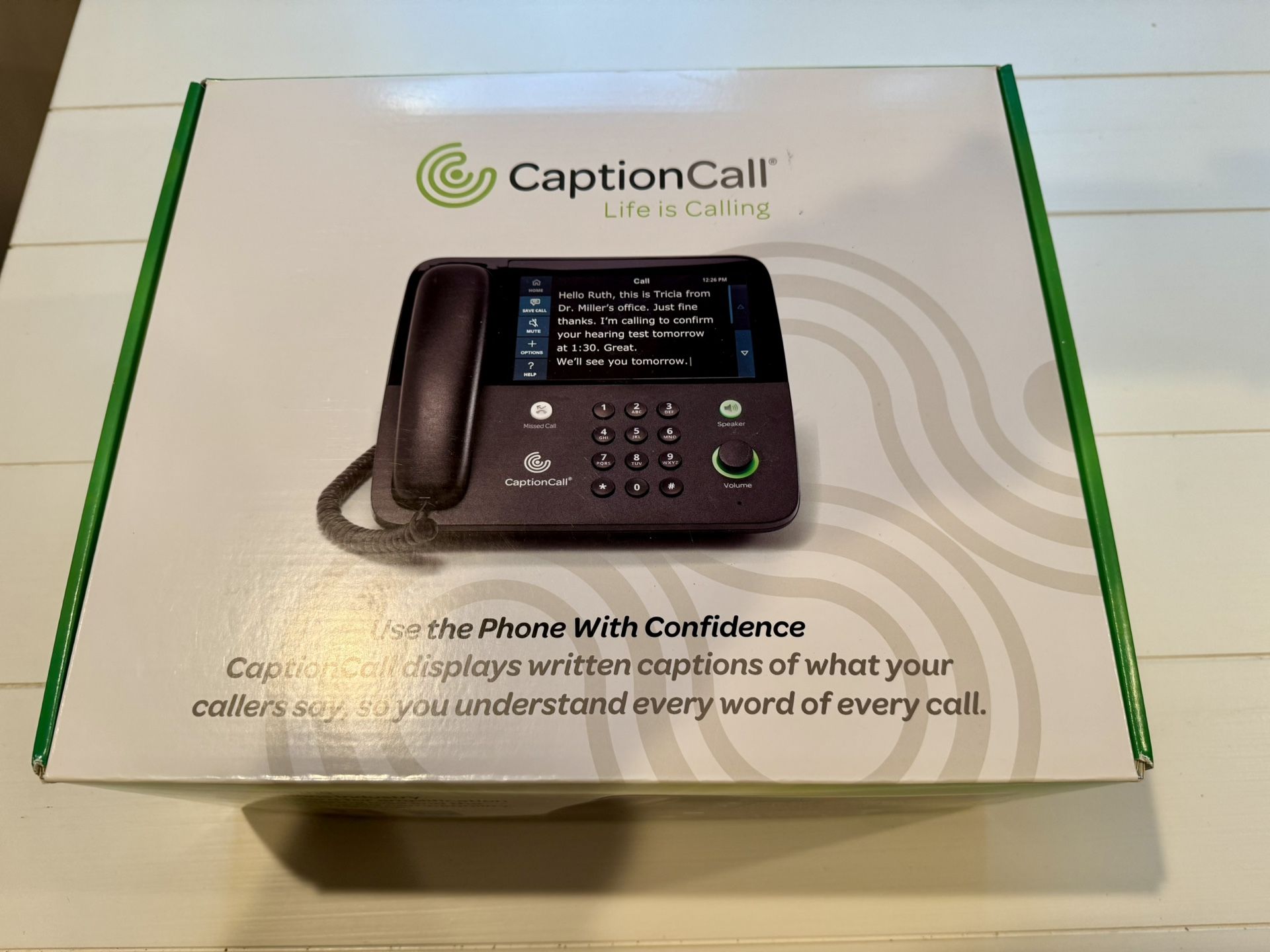 CaptionCall Amplified Touchscreen Home Phone for Hearing Impaired 67TB (#2)