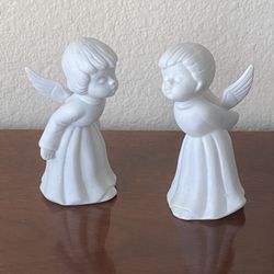 Ceramic Porcelain Kissing Angels