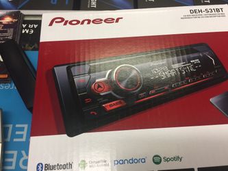 Pioneer stereo with Bluetooth