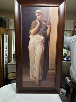 Large Lord Frederic Leighton Oil Painting