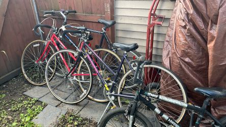 Bicycle  2 -26 Inch Wheels 1-20 Inches Asking $35 ,each,works Great 