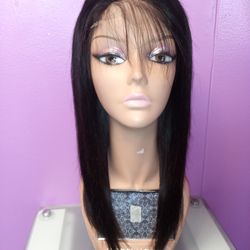 Straight Lace Closure Wig