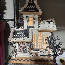 Ghoulish Light Up House