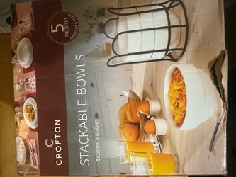 Stackable bowls 5 pc