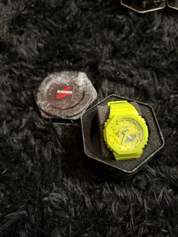 Casio G-Shock Watch Neon Yellow