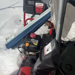 Pair Of Snowblowers