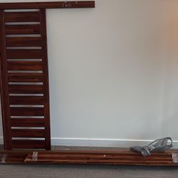 Disassembled Queen Size bed frame