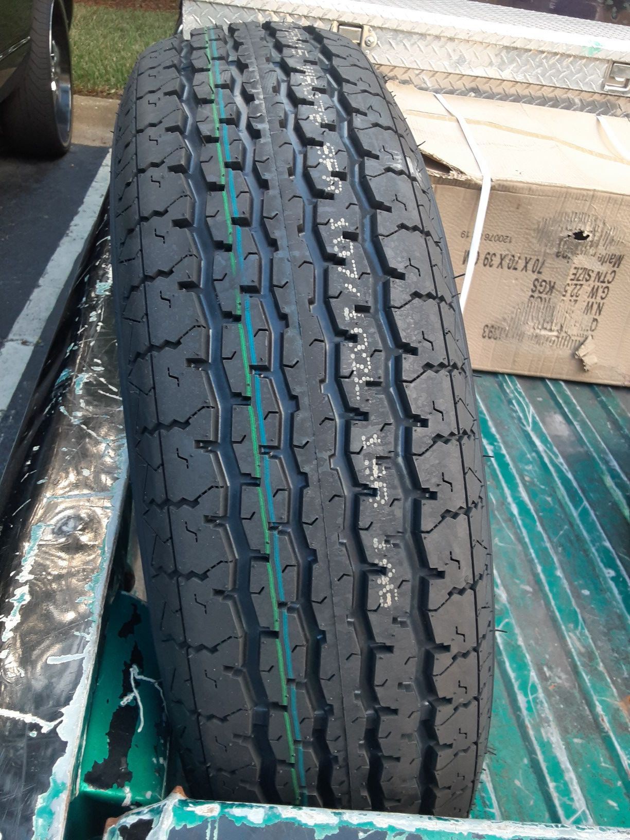 ST 20575R15 8 PLY Trailer Tires 75R factory direct Rubber STR II