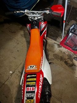 Honda 4 stroke crf 80 dirt bike