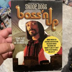 Bossn Up (DVD, 2005, Bonus CD) Brand New Sealed Rare OOP
