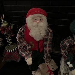 Handmade Miss And Mr Claus 