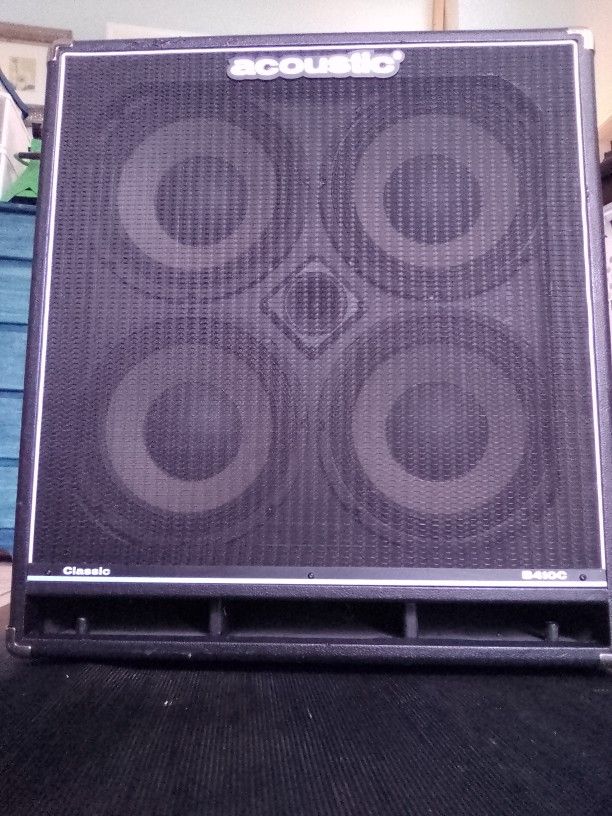 Acoustic B410c - 4x10 Bass Speaker Cabinet