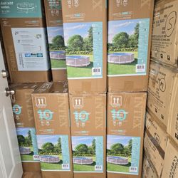 10ft x 30in Swimming Pool With Pump And Filter Included 