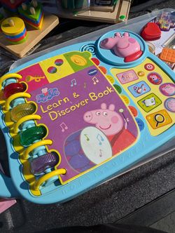 Peppa Pig Vtech Lean And Discover Book
