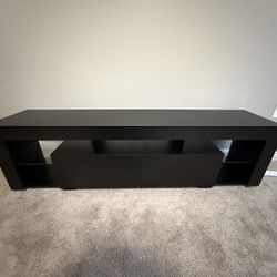 Black TV Stand