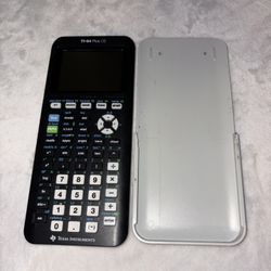 TI-84 Plus CE – Charger + Back Cover