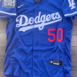 Youth Betts Dodgers Jersey (medium 10-12)