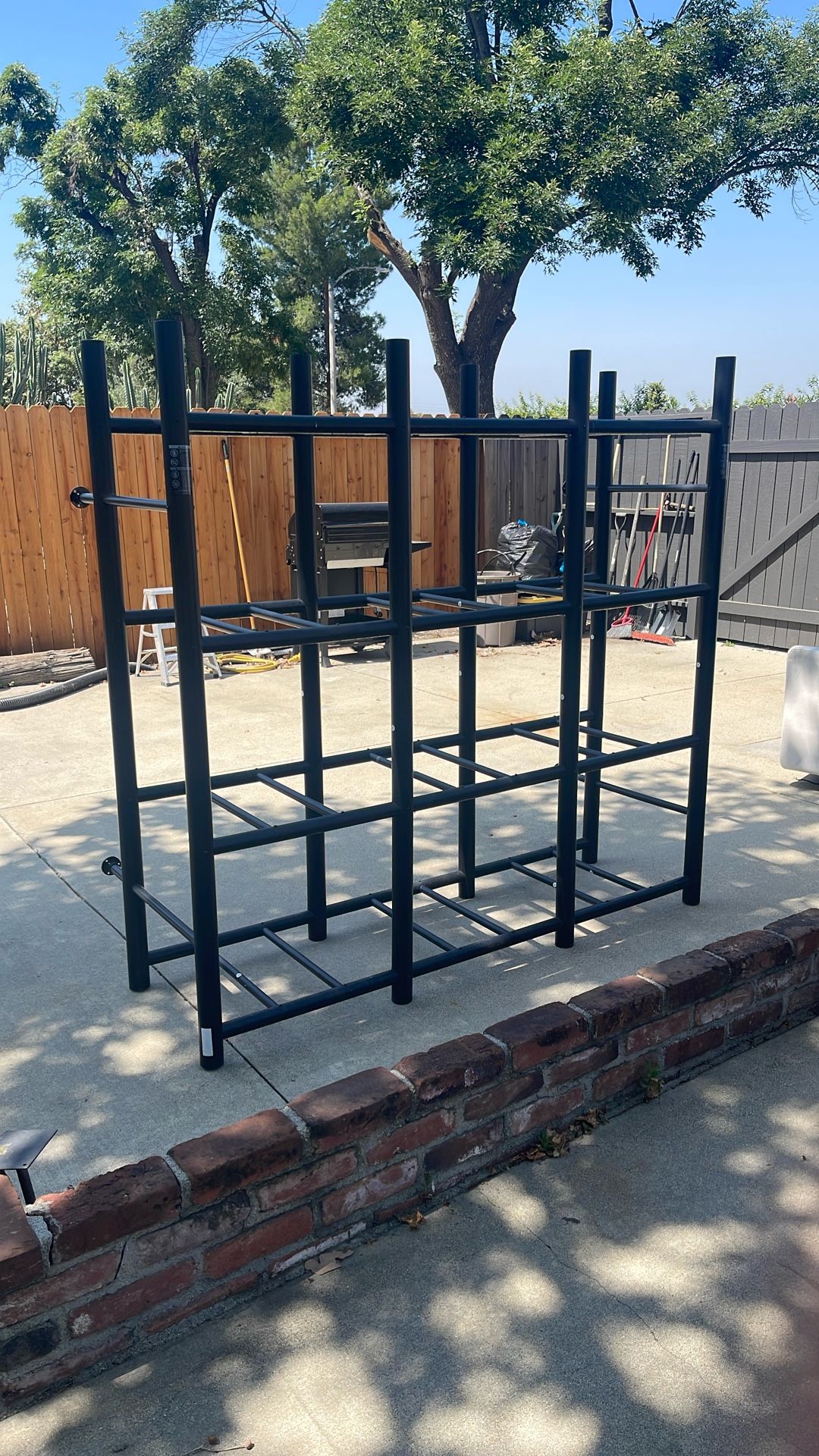Black Shelving Fits Totes