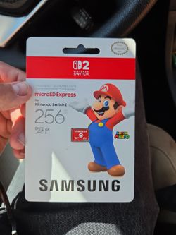Samsung 256GB microSD Express for Nintendo Switch 2