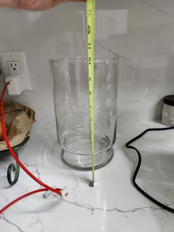 Clear Glass Vase Located In Palm Beach Gardens