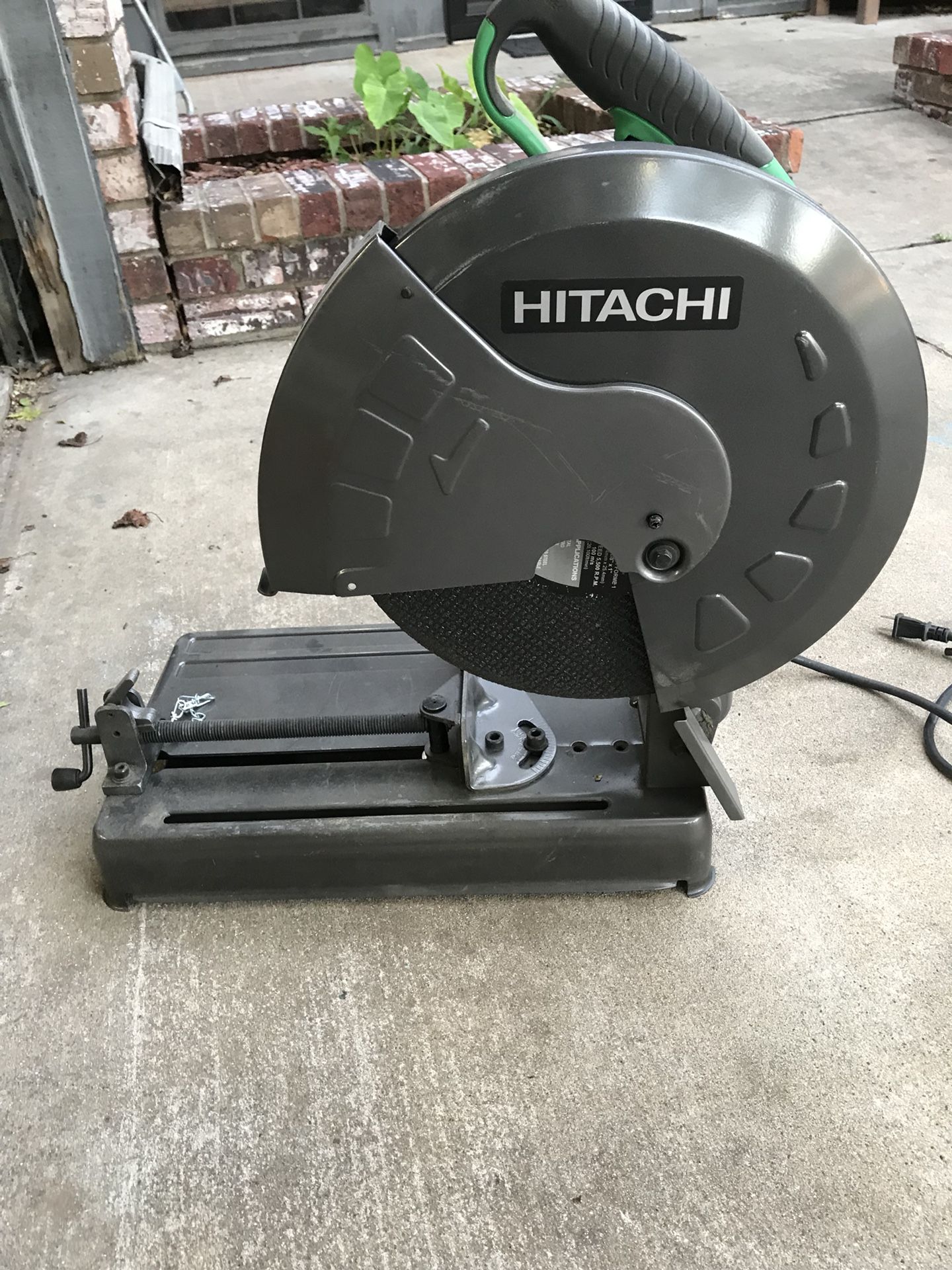 Hitachi 14” chop saw