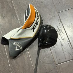 CALLAWAY MAVRIK GOLF DRIVER 9° Denali Blue Stiff w/ headcover NICE