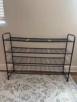 4 Tier metal shelf