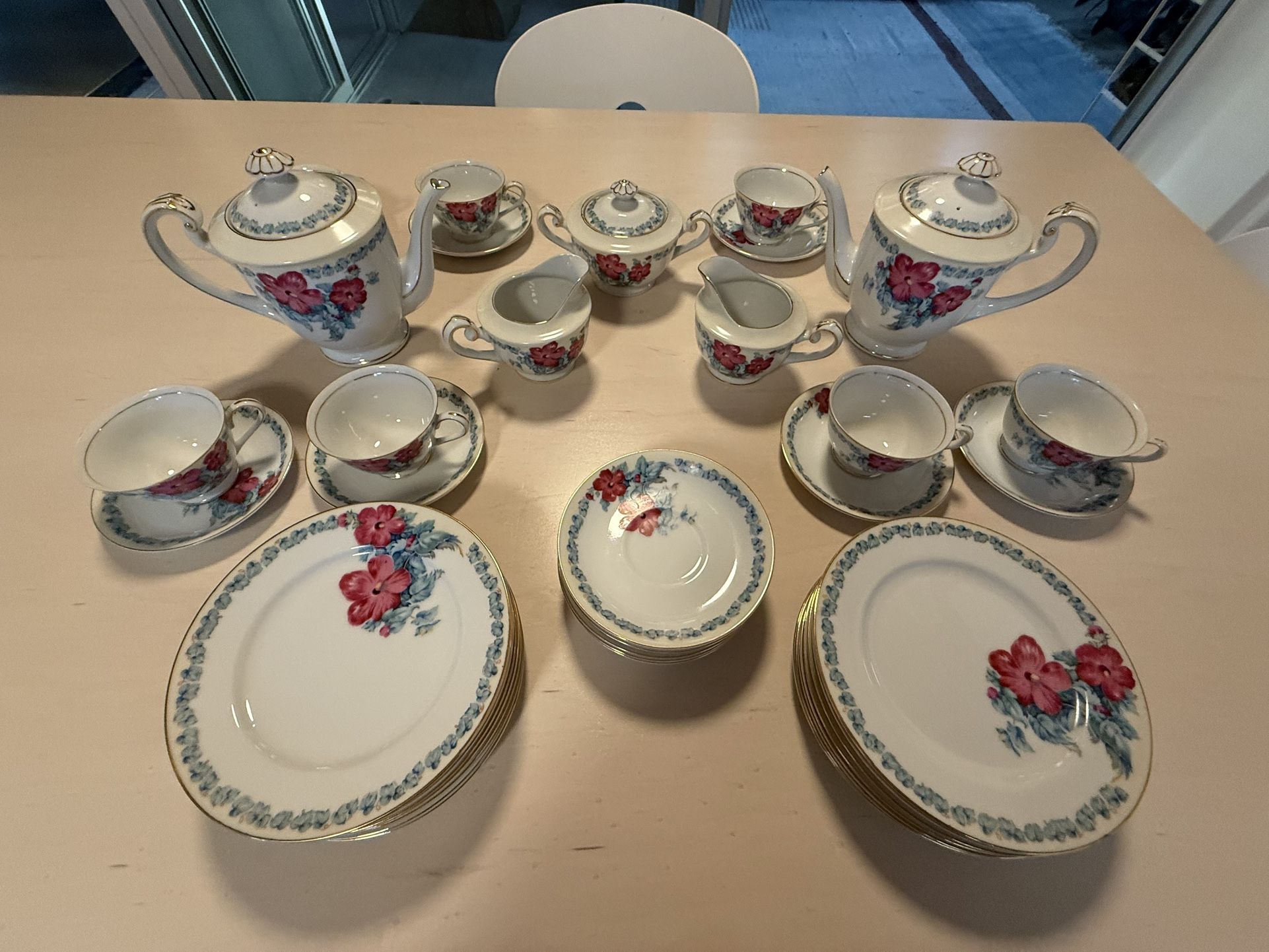 Antique Porcelain Tea Sets From Occupied Japan