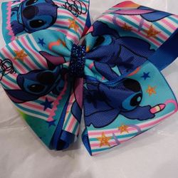New Girls Stitch Hair Bow
