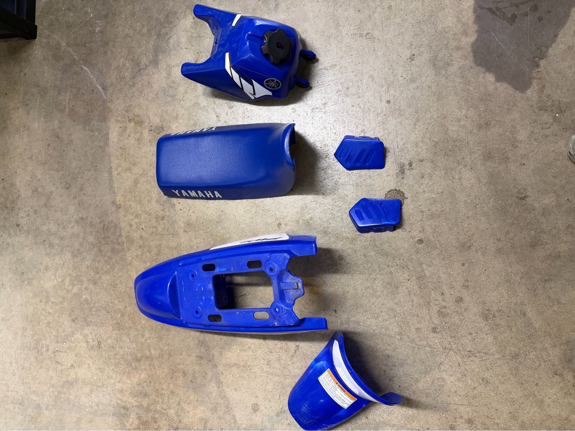 2004 Yamaha pw50 plastics