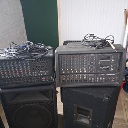 Carvin CX872 and Mackie 406M must go