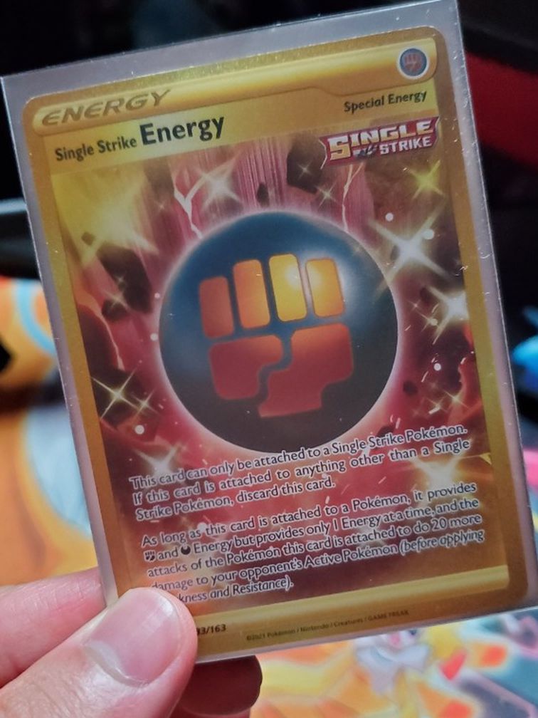 SECRET GOLDEN RARE 💛 | Pokémon Battlestyles Energy Card | Pack to Sleeve PSA 10
