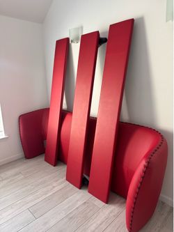 Zuri Red King size frame only