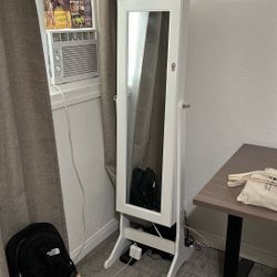 Mirror Jewelry Cabinet 