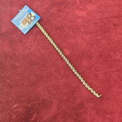 10k Diamond Bracelet 