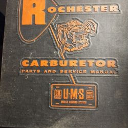 Rochester Carb Parts And Service Manual 