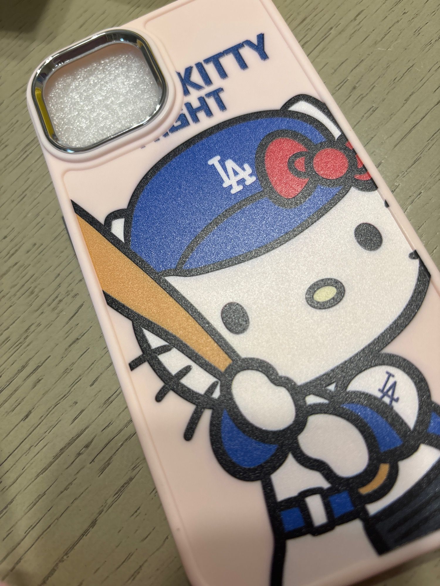 Dodgers X Hello Kitty iPhone 15 Case 