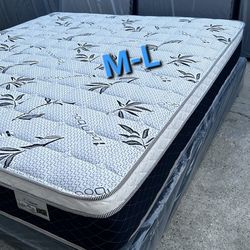 Mattress On Sale. 🔥    Bamboo Orthopedic Queen Size Mattress Pillow Top 12" Thick.     