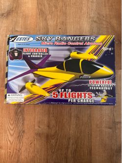 Rc sky ranger airplane