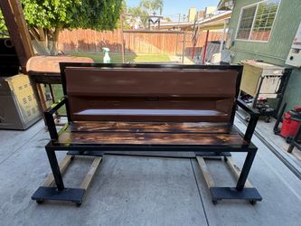 Custom gmc tailgate bench