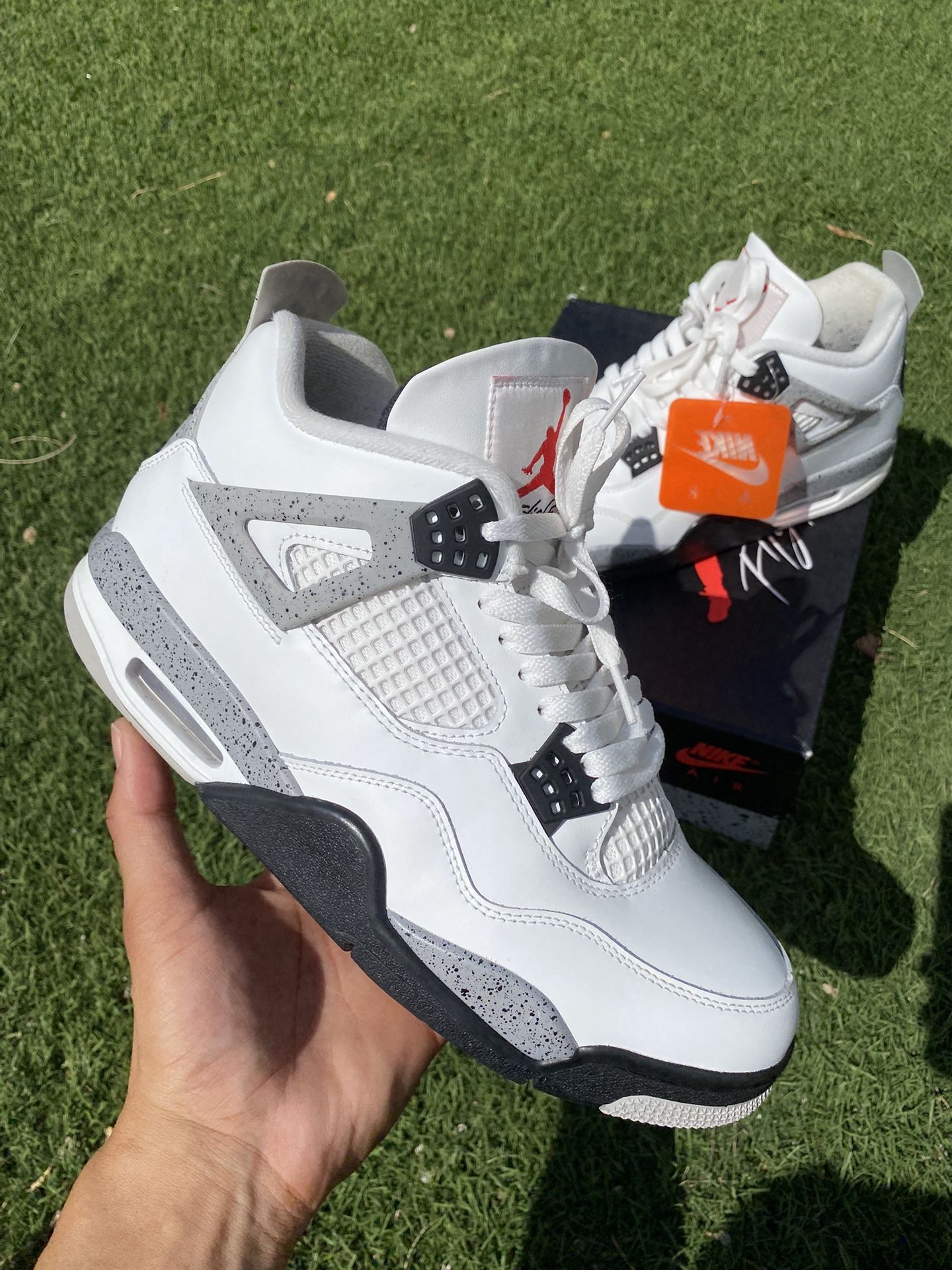 Air Jordan Retro 4s Cement $140 FIRM