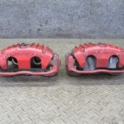 97-04 Corvette C5 Front Brake Calipers Red 