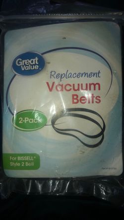 Vacuum belt