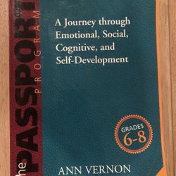 Passport Program: A Journey through Emotional, Social, Cognitive, and Self-Development (Grades 6-8)