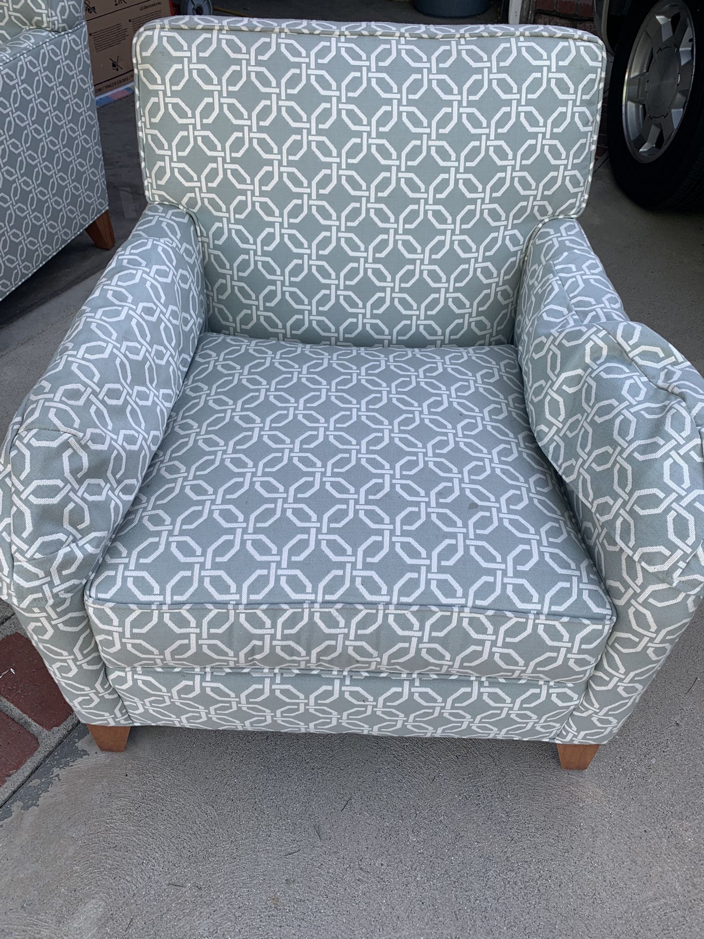 Ethan Allen pair of accent chairs