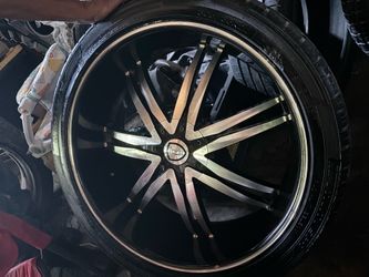 Borghini 24inch rim with newer tires