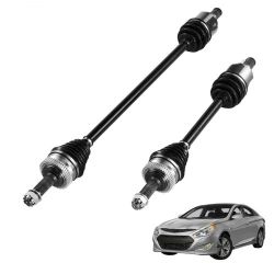 2011-14 Hyundai Sonata CV Axle Shaft Assembly, 2 Pieces Front Left & Right (Driver and Passenger Side)